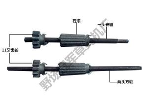 上下軸石磙11牙齒